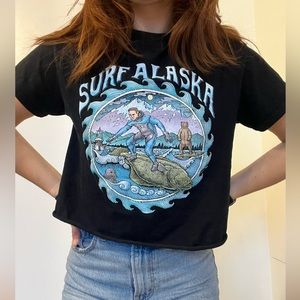 Ray troll graphic tee